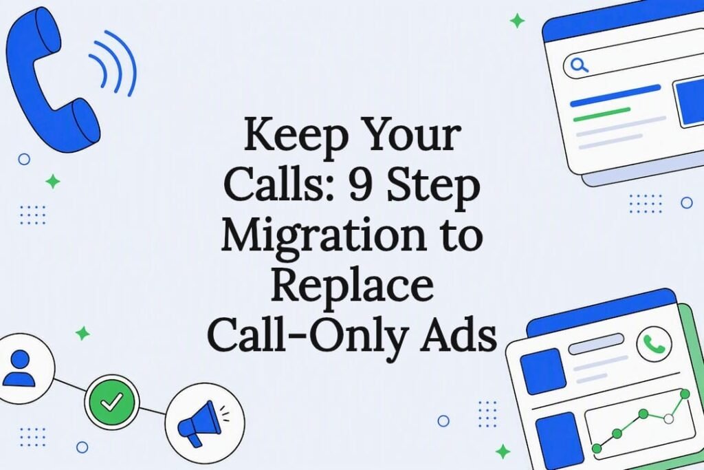 Keep Your Calls: 9 Step Migration to Replace Call-Only Ads